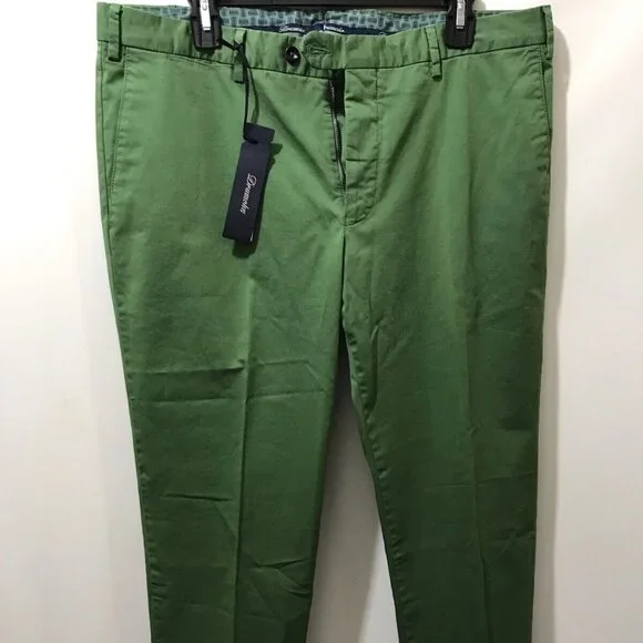 DRUMOHR British Italian luxury beautiful casual pants 52/36W NWT$495